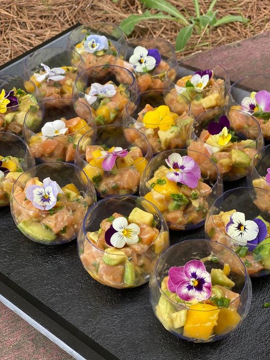 Bouchées et canapés du Cocktail Épicure